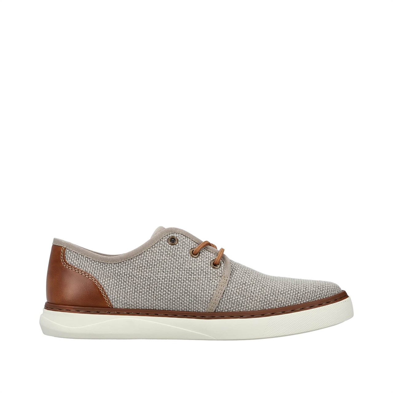 RIEKER Freizeit Schnürer beige