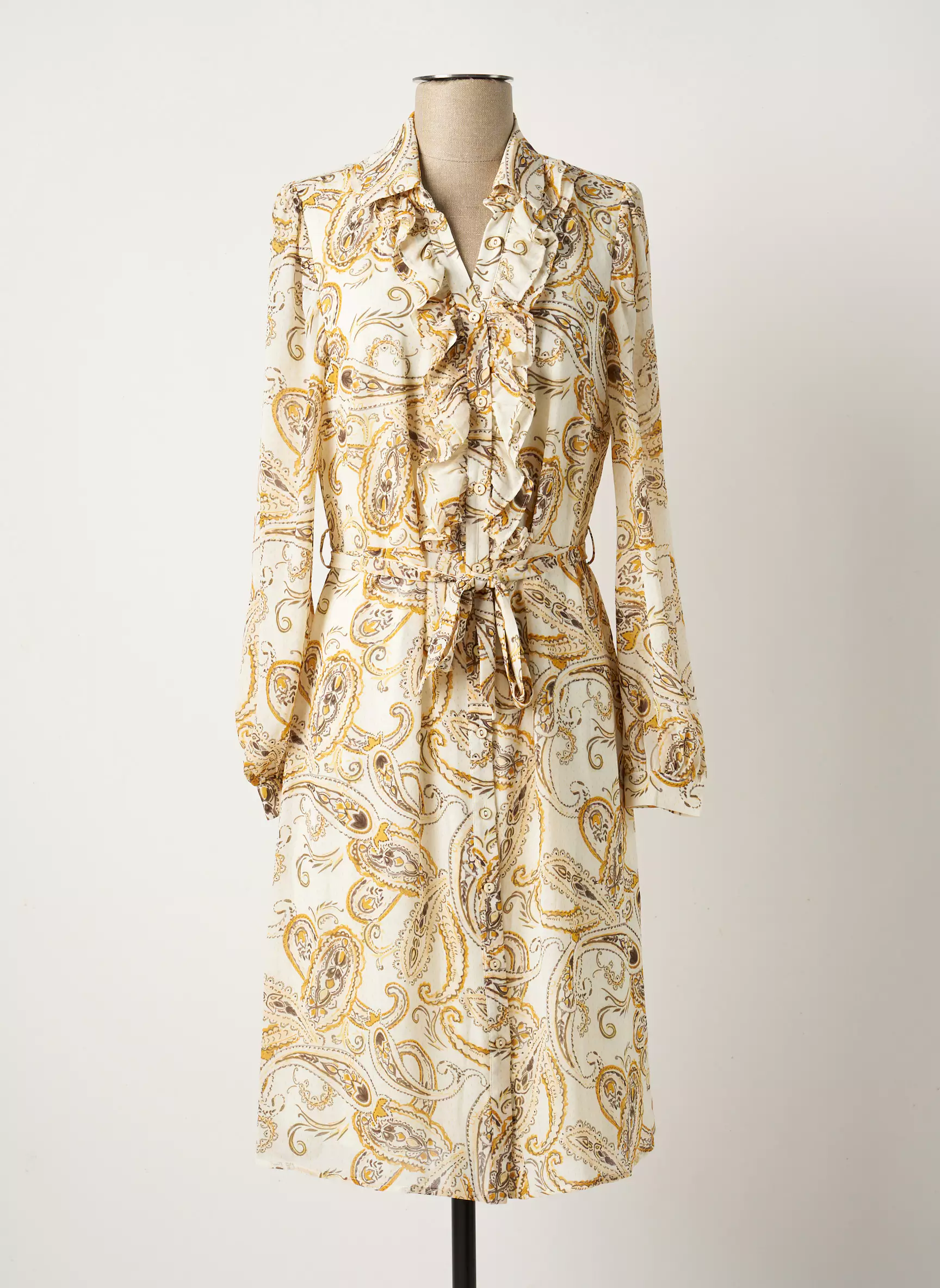 Tramontana Robes Mi Longues Femme couleur beige