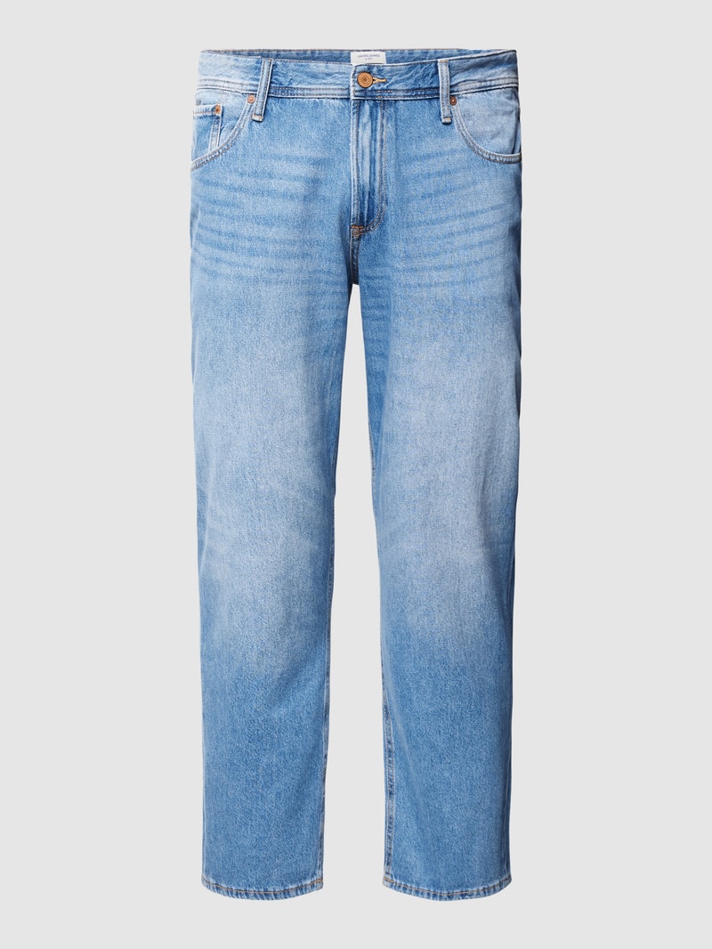 PLUS SIZE Caprijeans im 5-Pocket-Design Modell 'MIKE' in jeans