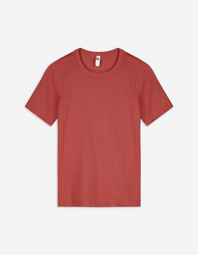T-Shirt - Rippenstruktur