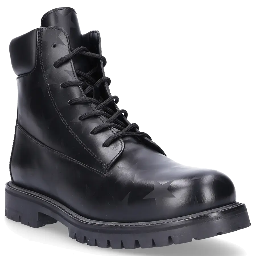 Valentino Garavani - Stiefeletten COMBAT BOOTS Kalbsleder - schwarz