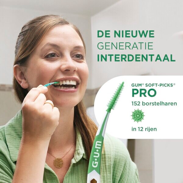 GUM Soft-Picks Pro hammasvälitikut koko L, 30 kpl