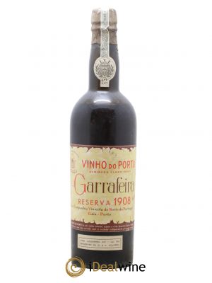 Porto Garrafeira Reserva Port Real Vinicola 1908 - Lot de 1 Bouteille