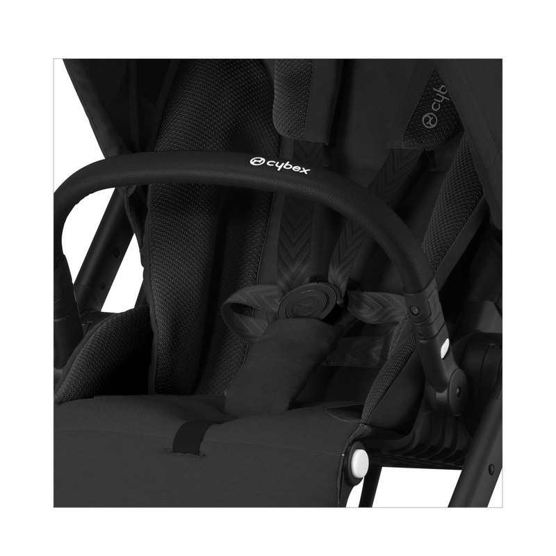 Poussette citadine Balios S lux moon black chassis noir Cybex
