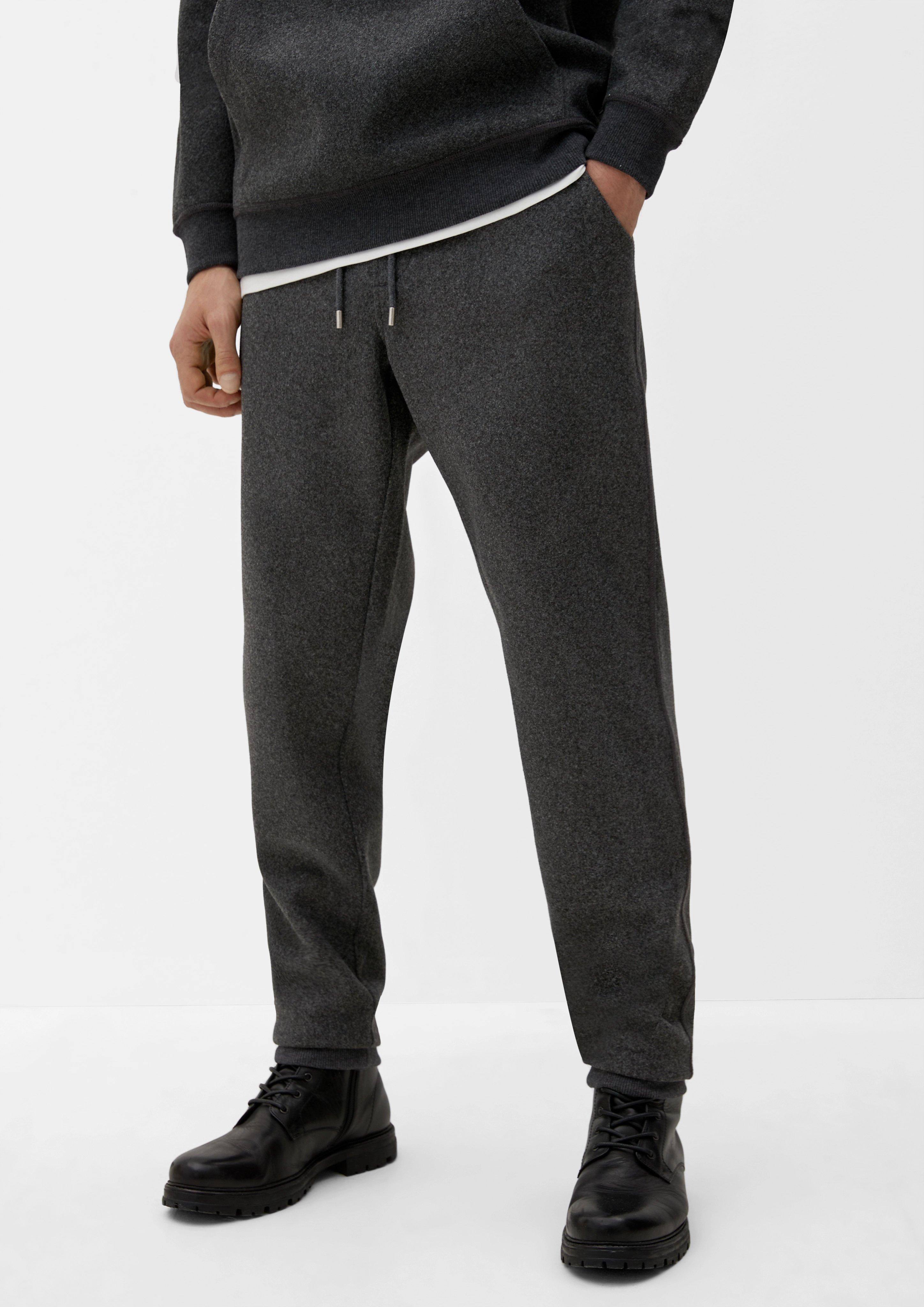 Regular: Jogginghose in melierter Optik  2127353-96W2