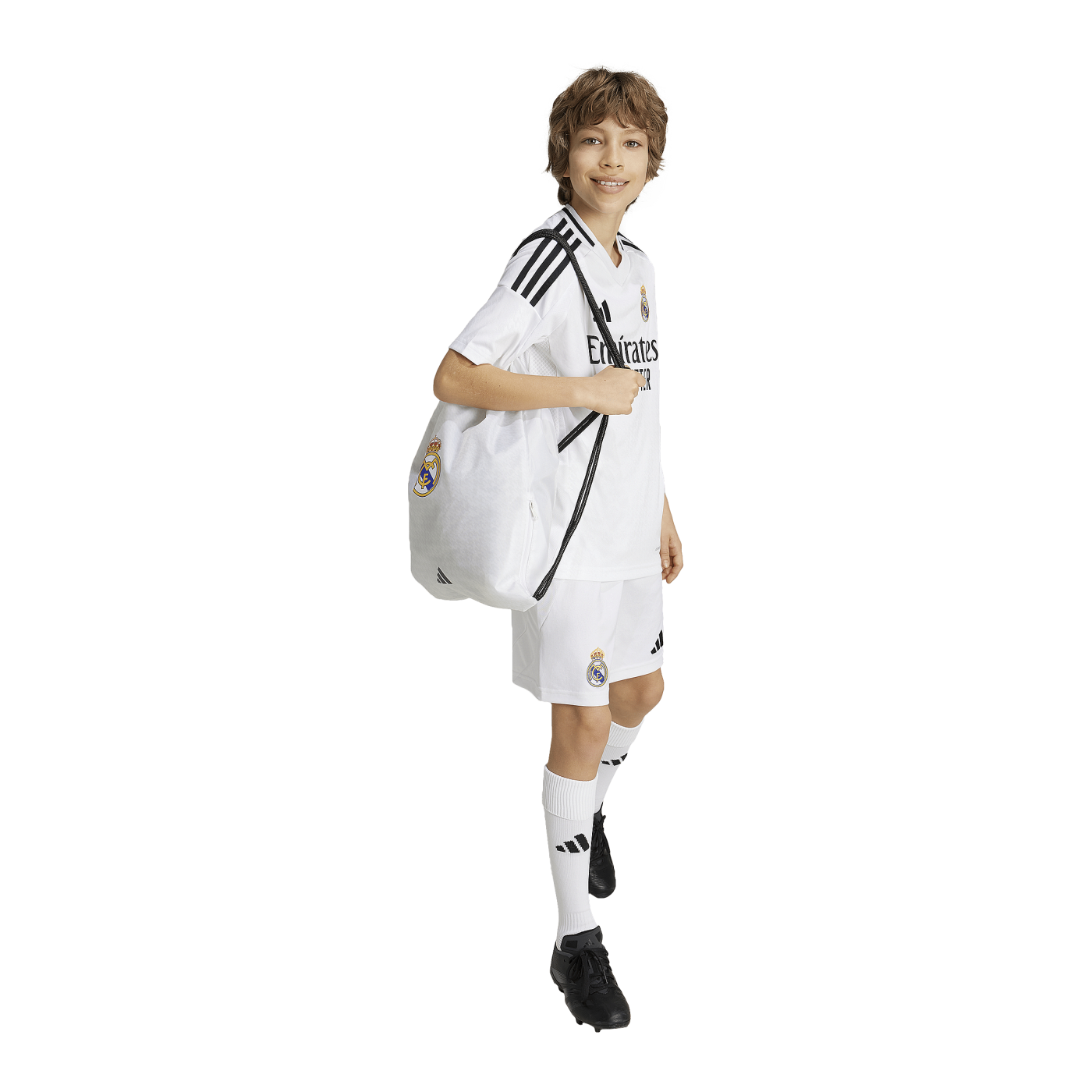 adidas Real Madrid Trikot Home 2024/2025 Kids Weiss