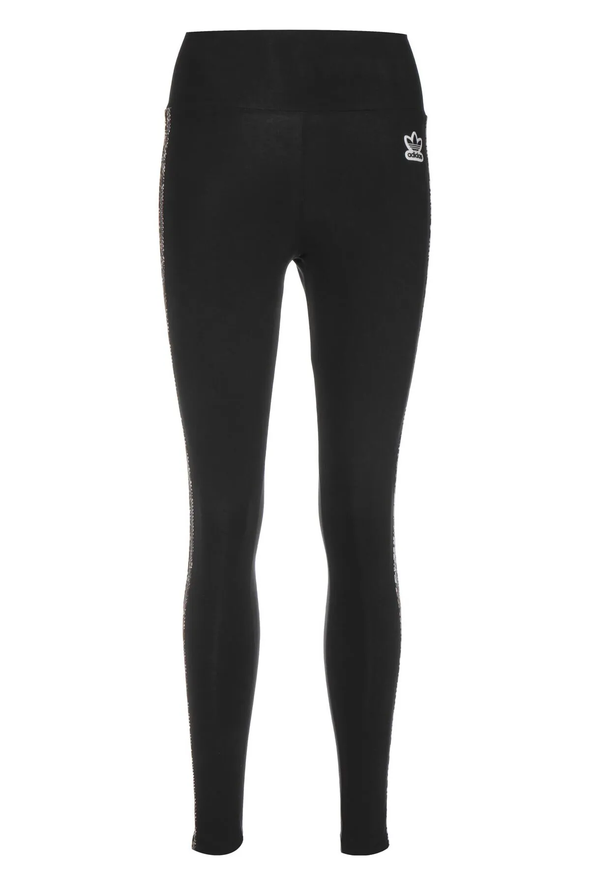 adidas  Leggings - Schwarz - Mittlerer Bund