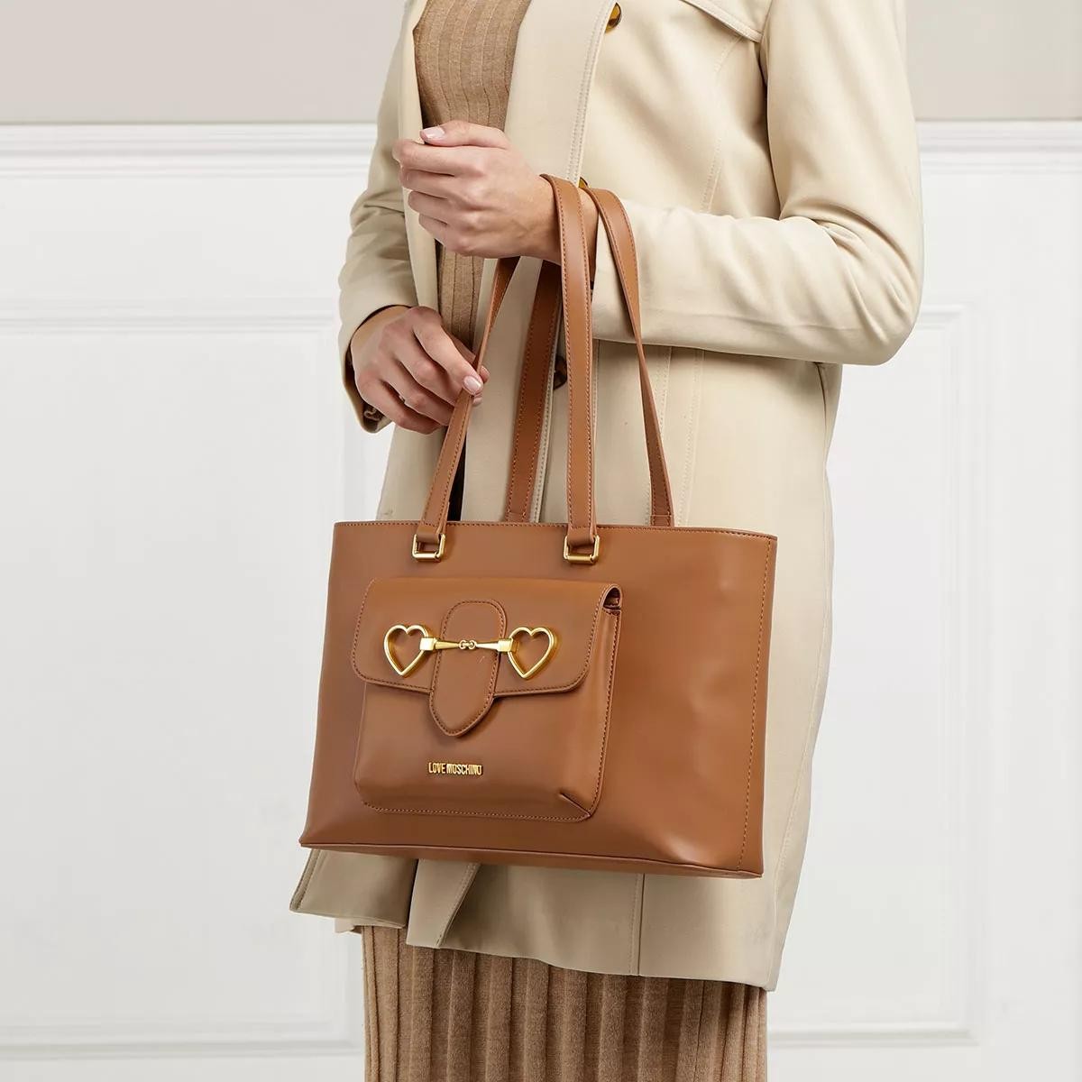 MOSCHINO Handtaschen braun Tote
