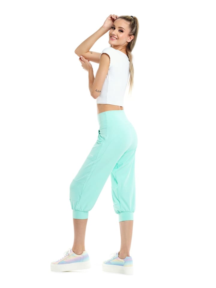 Winshape Functional Comfort ¾ Leisure Trousers LEI201C in delicate mint günstig kaufen