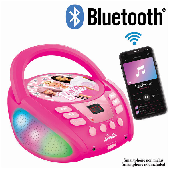Barbie Bluetooth® CD-Spieler mit Lichteffekten