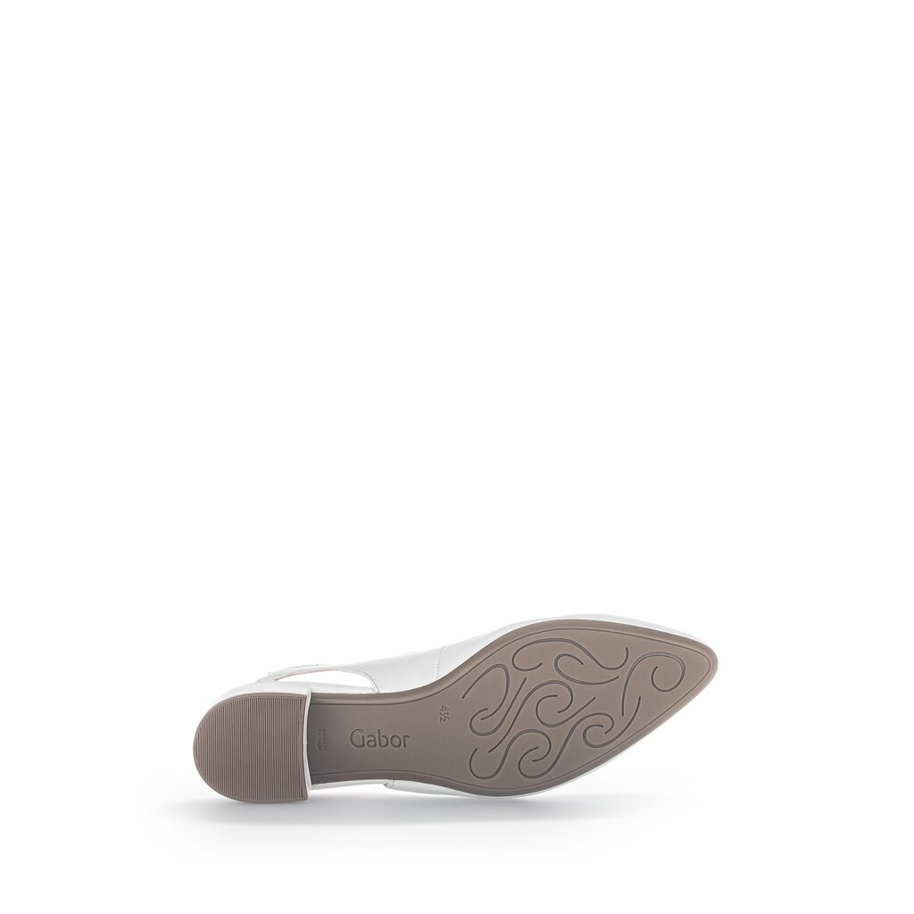 Gabor fashion Slingpumps weiß