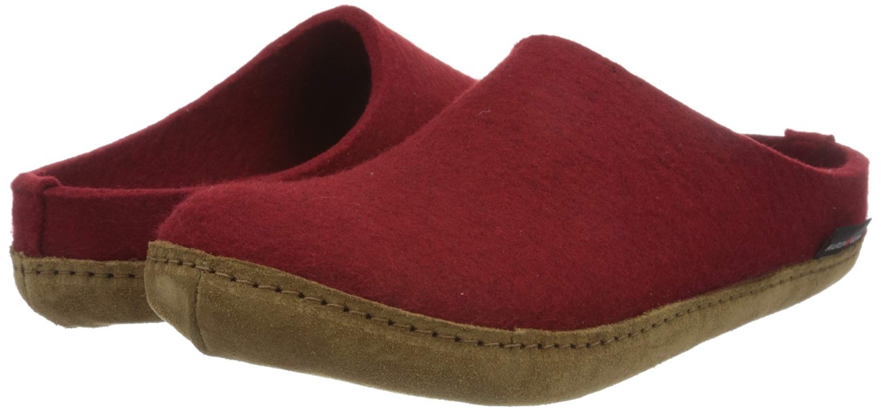 HAFLINGER Hausschuhe rot