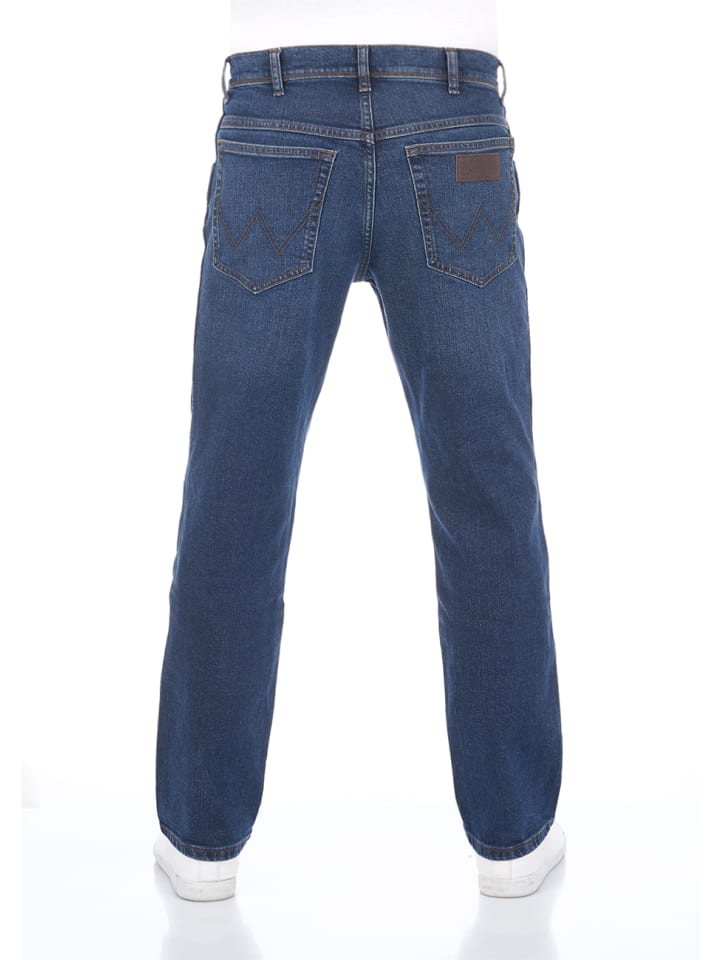 Wrangler Jeans Texas Stretch regular/straight in Blau günstig kaufen