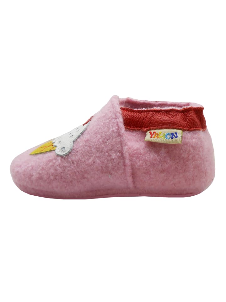 Yalion Leder-Krabbelschuhe 