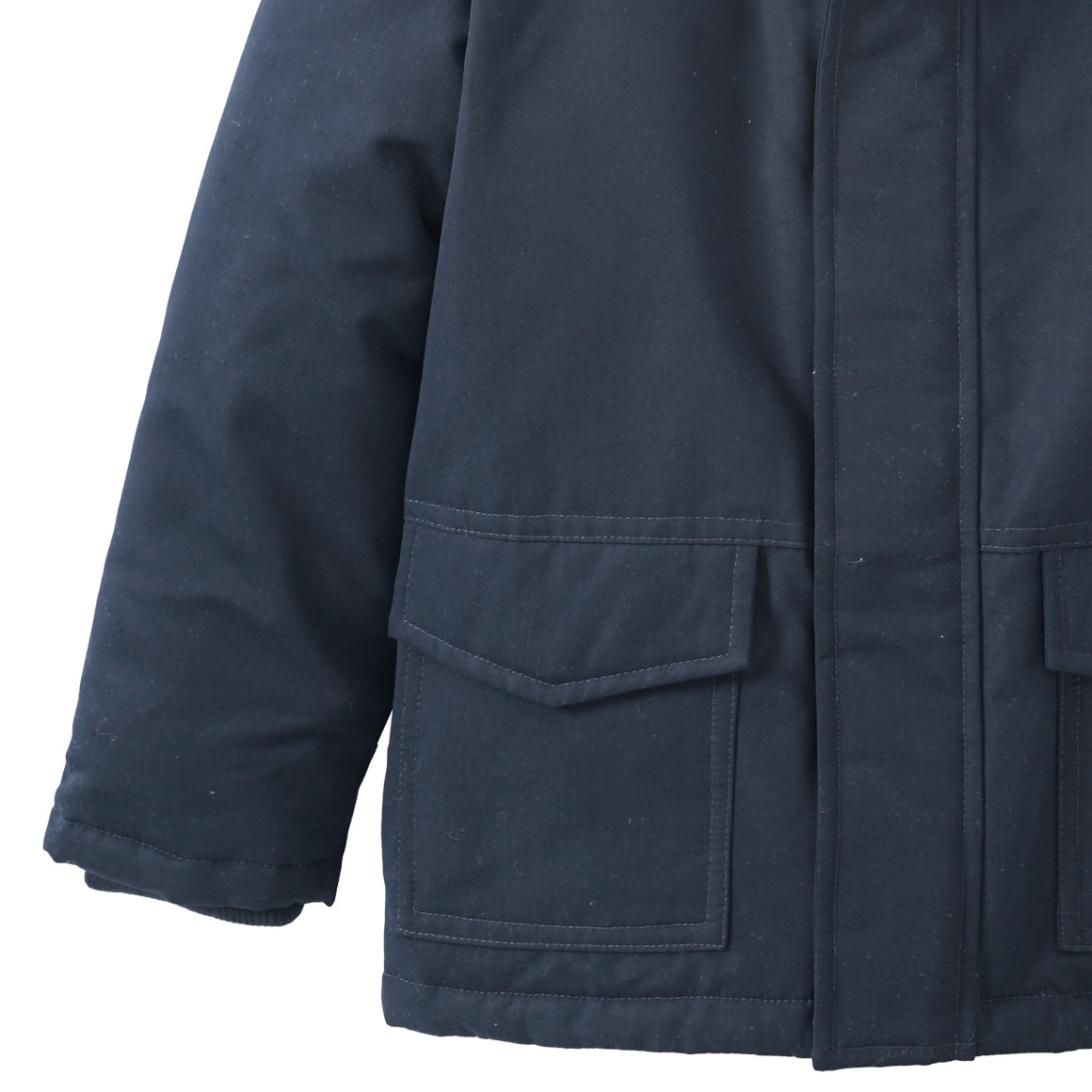 Jungen Parka mit Teddyplüsch