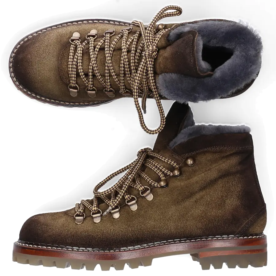 ANTONIO MAURIZI - Stiefeletten RODEO Wildleder - oliv