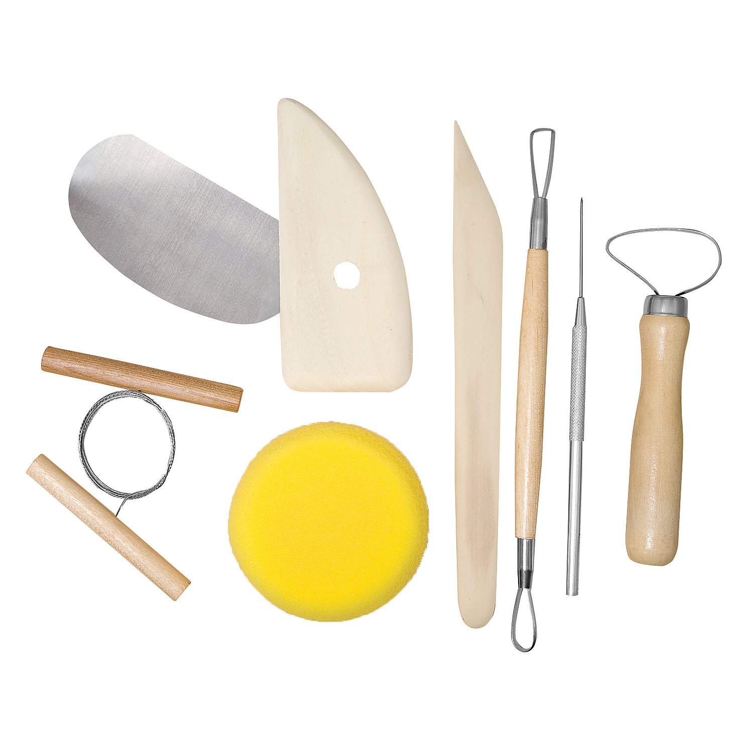 Töpferwerkzeug-Set, 8-teilig