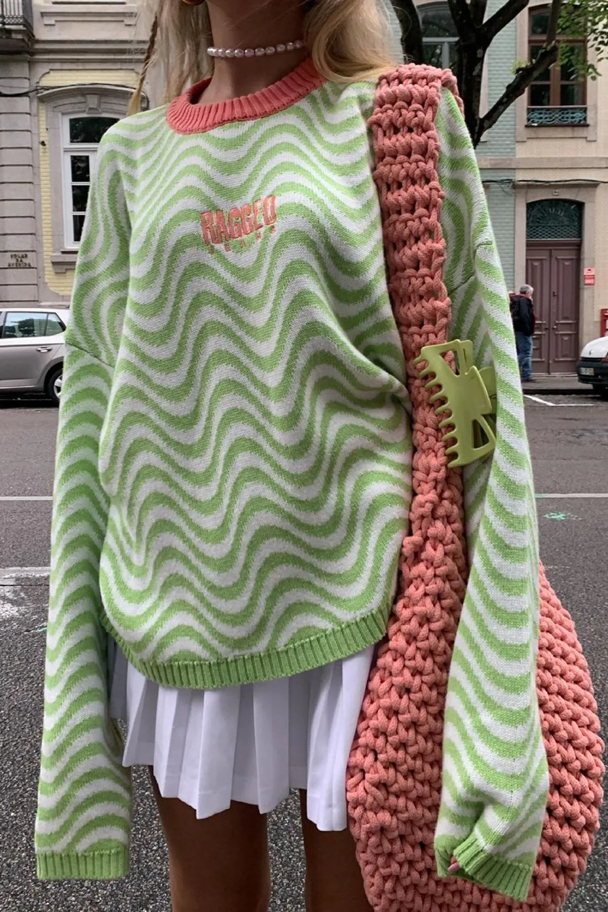 Madmext  Pullover - Grün - Regular Fit