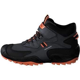 Geox New Savage Boy Klett Boots in grau