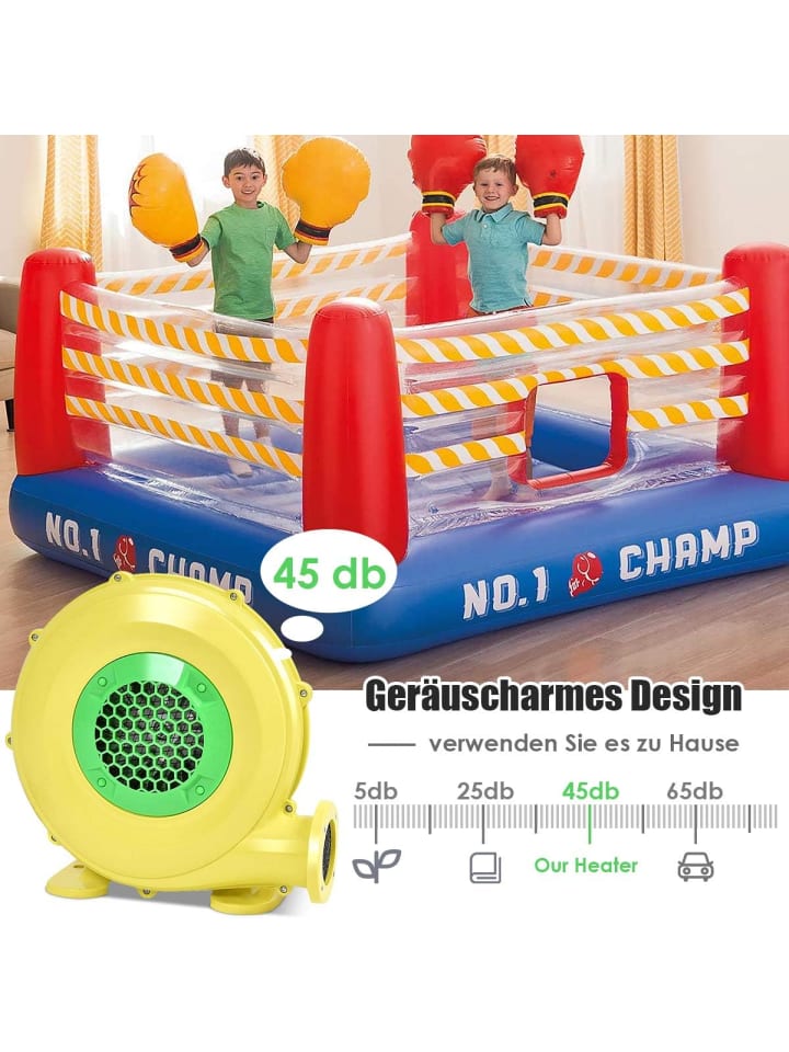 COSTWAY Gebläse 680W in Gelb günstig kaufen 34 cm