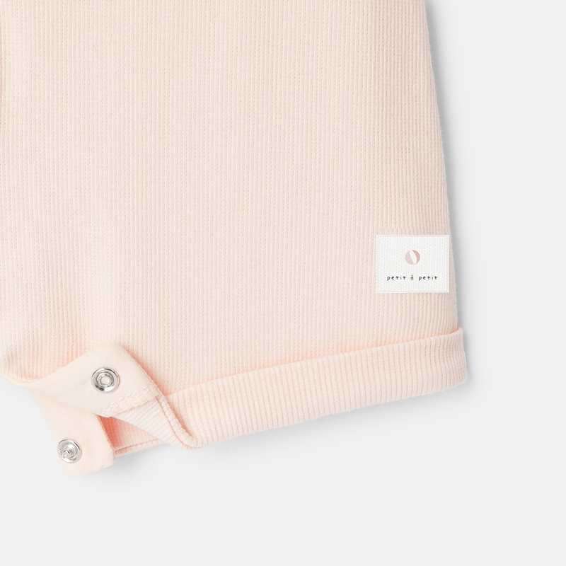 Pyjama court en coton rose naissance Absorba