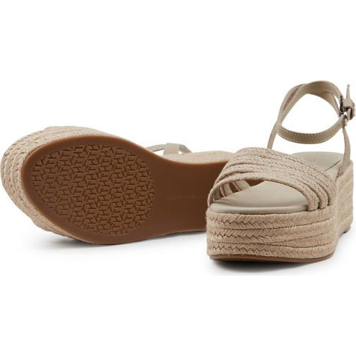 TOMMY HILFIGER Keil-Sandalette ESSENTIAL BASIC FLATFORM