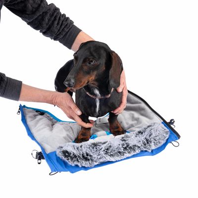 TIAKI Hundemantel mit Geschirr Arkon, blau