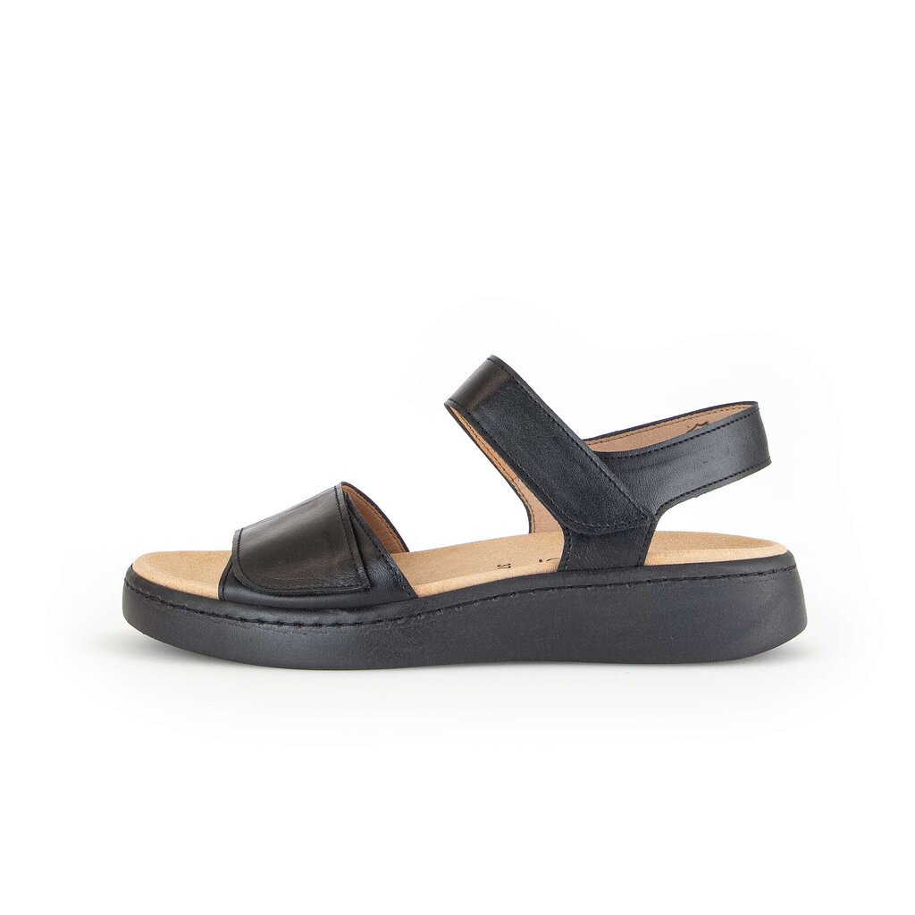 Gabor fashion Plateau Sandale schwarz