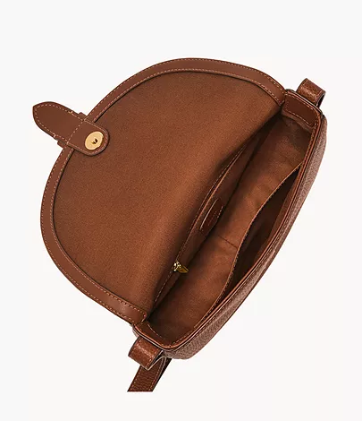 Fossil Large Flap Crossbody Everleigh Leder