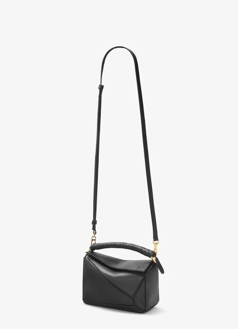 Geantă de mână LOEWE Puzzle Mini din piele de vițel