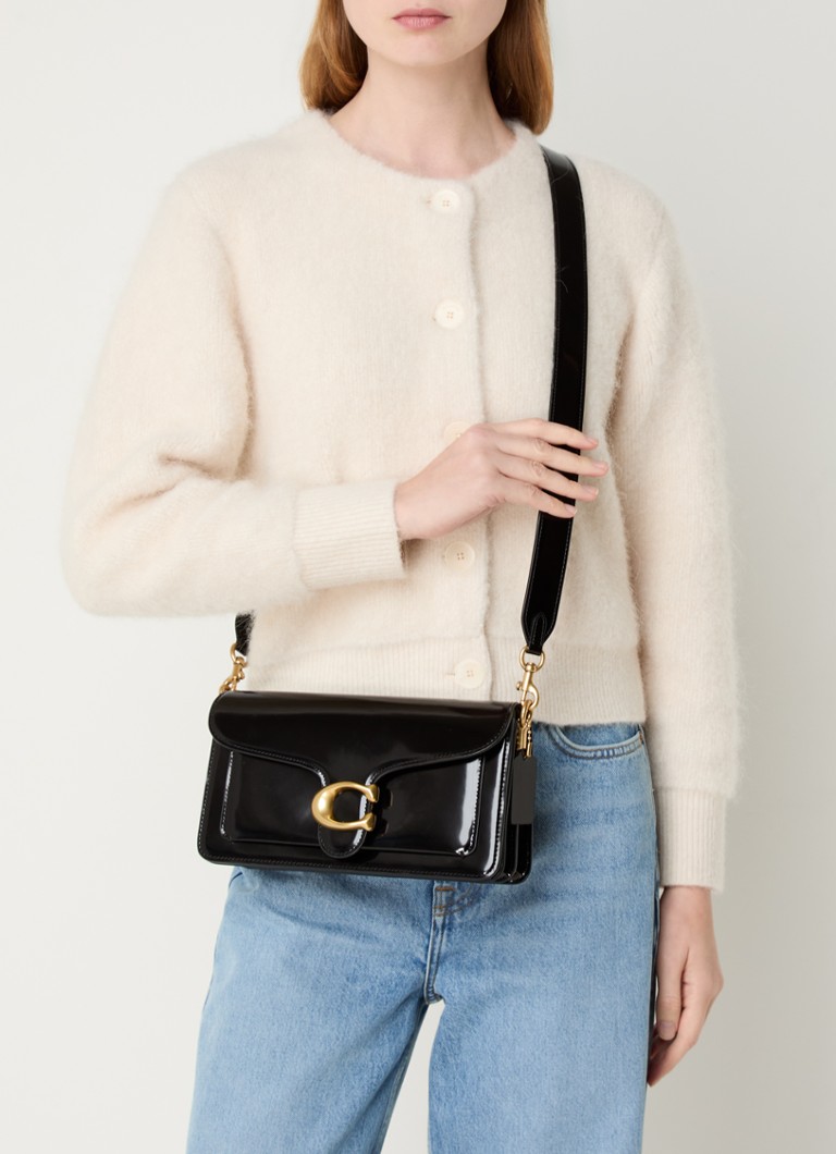 Coach Tabby 26 calfskin shoulder bag with detachable shoulder strap