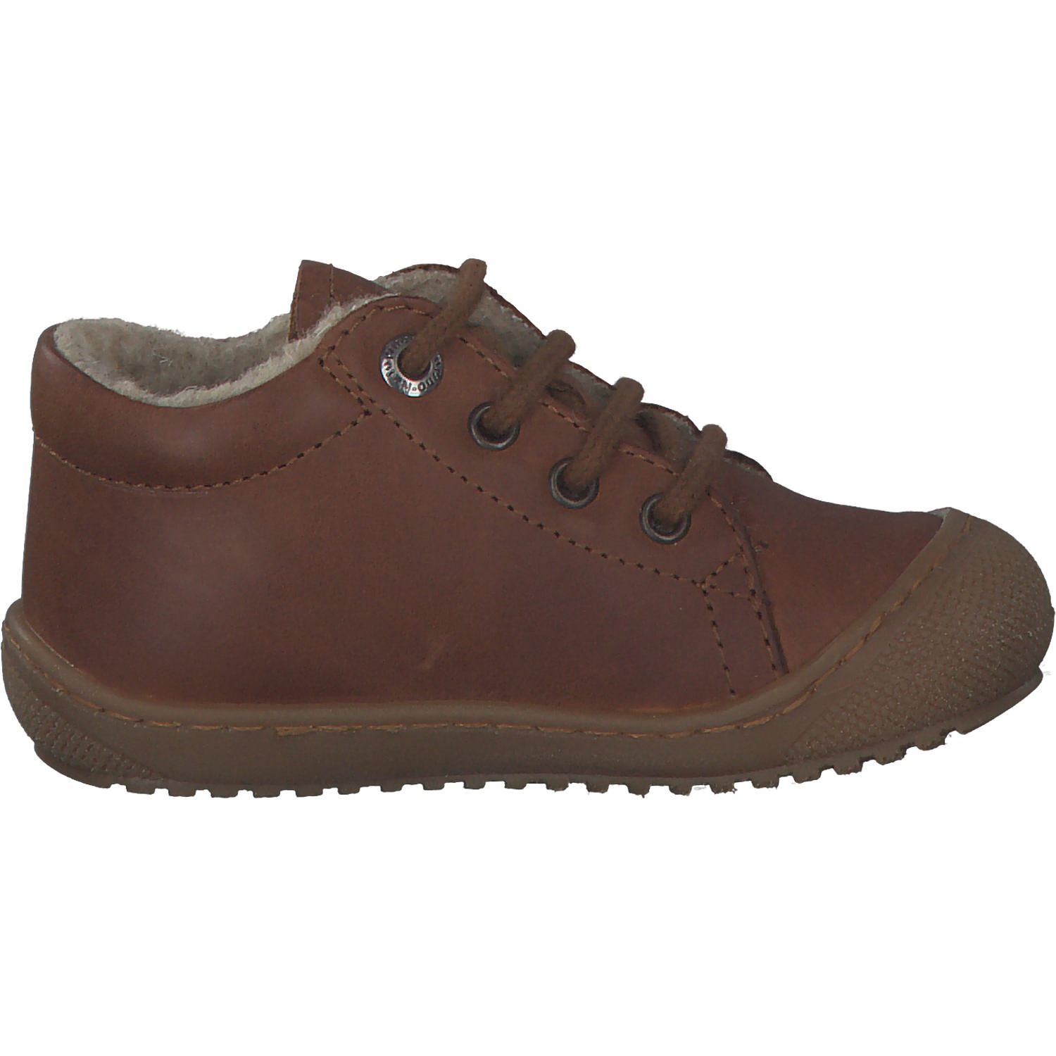 Naturino Racoon 2014059, Lauflernschuhe, Kinder, Braun