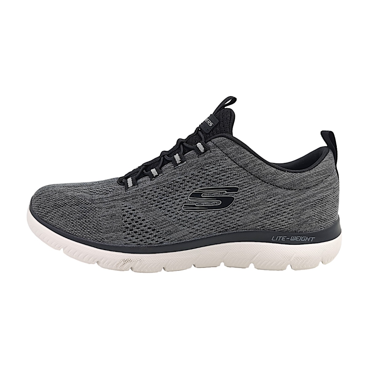 Skechers Summits - Louvin 232186 Grau BKW black/ white