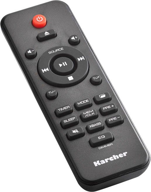 Karcher MC 6518 Microanlage (FM-Tuner, UKW mit RDS, 6 W)