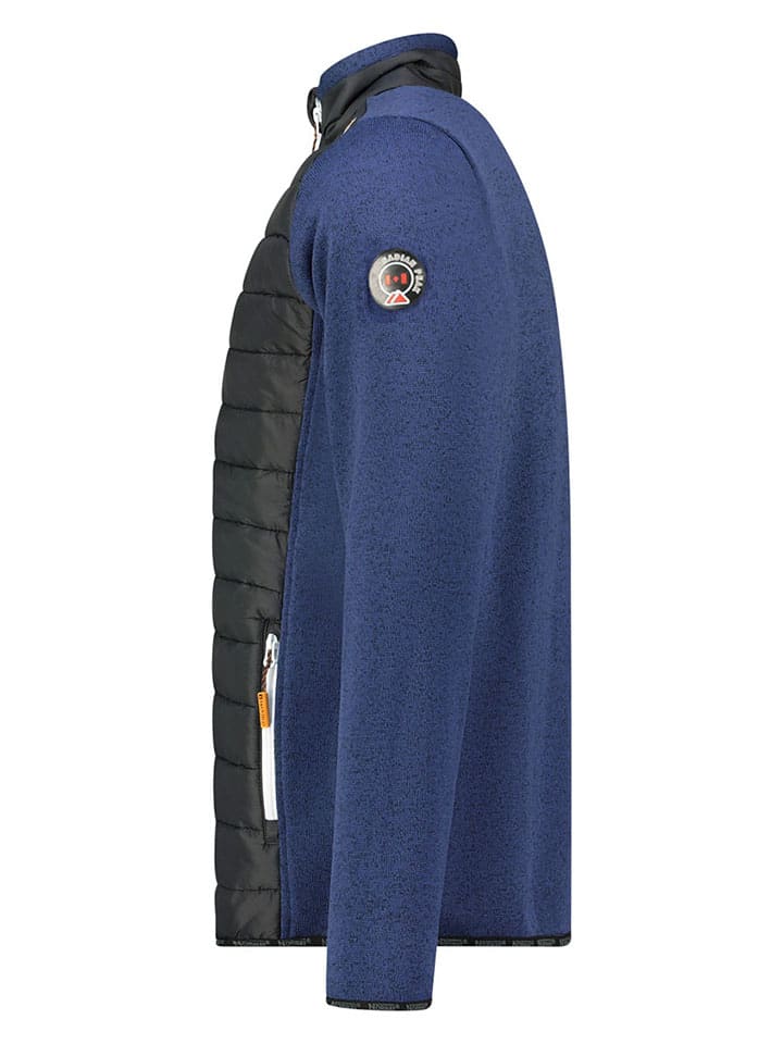 Canadian Peak Fleecejacke in Blau günstig kaufen
