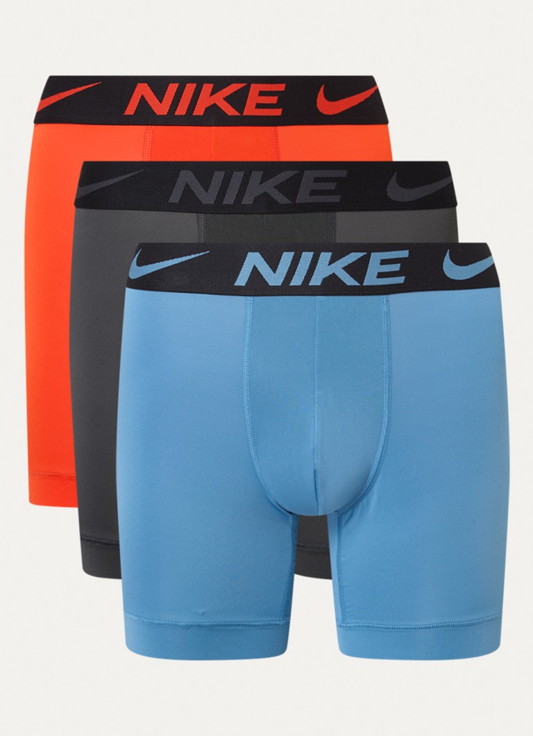 Bokserki Nike Essential Micro 3-Pack z taśmą z logo