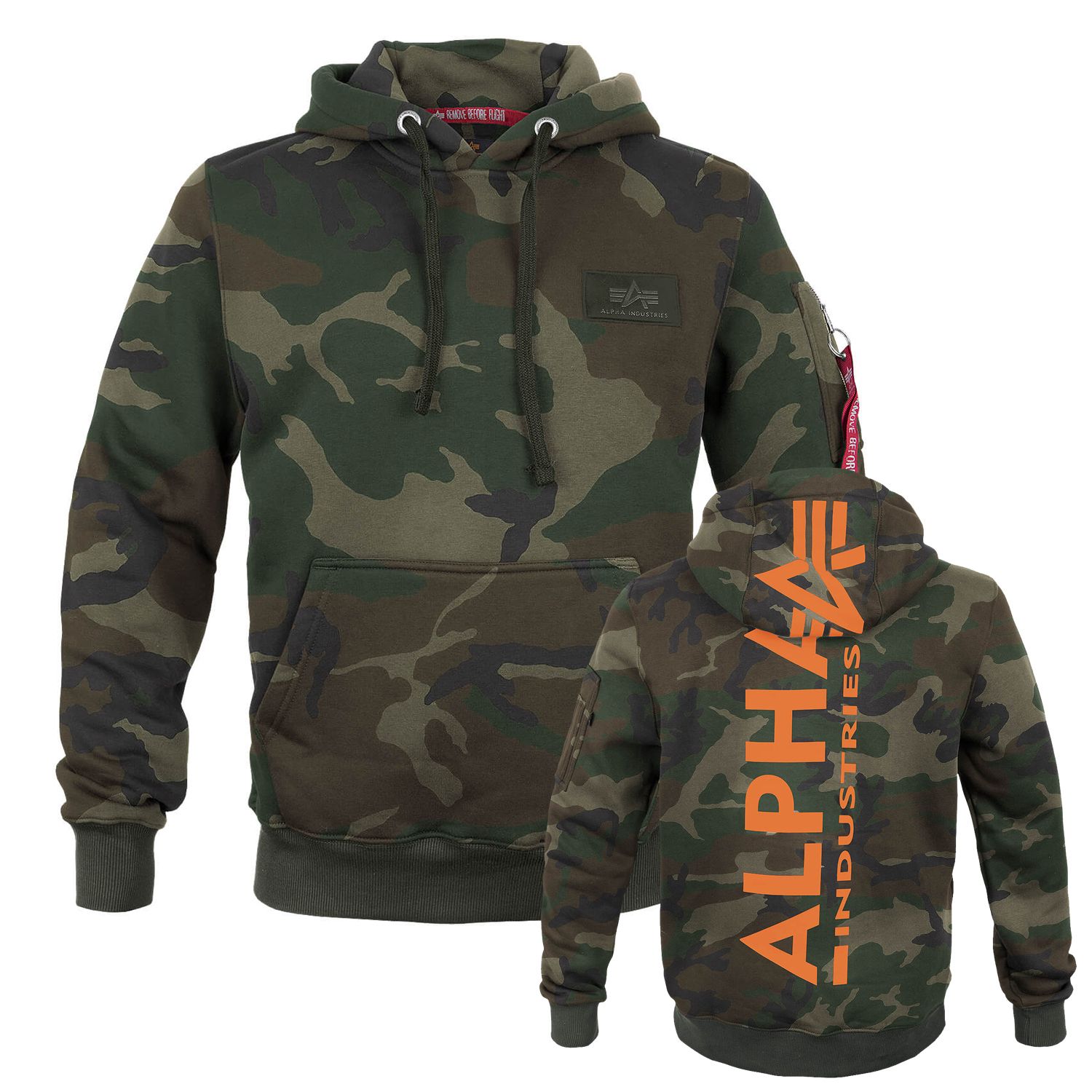Back Print Hoody