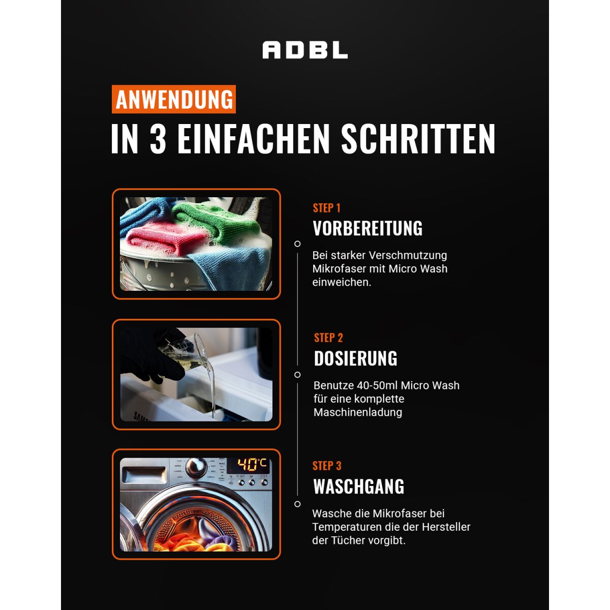 ADBL Micro Wash Waschmittel 5L