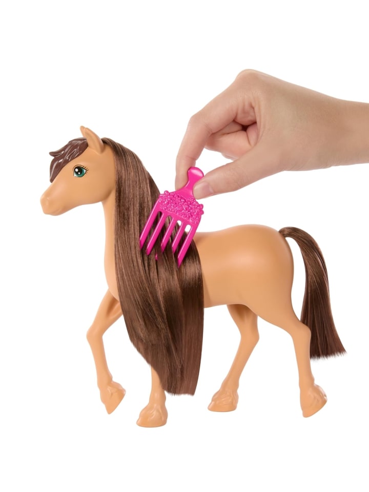 Barbie Pony Pepper | Barbie | Mattel HXJ37 | Pferd Spiel-Set & Zubehör günstig kaufen onesize
