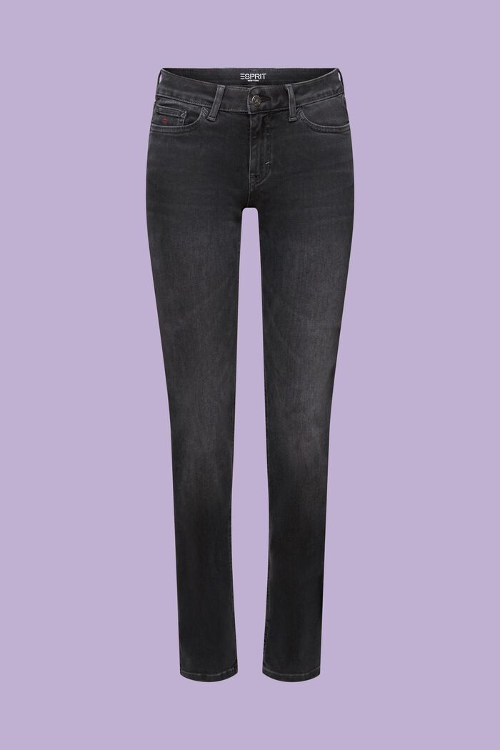 Jeans mit schmaler Passform und mittelhohem Bund