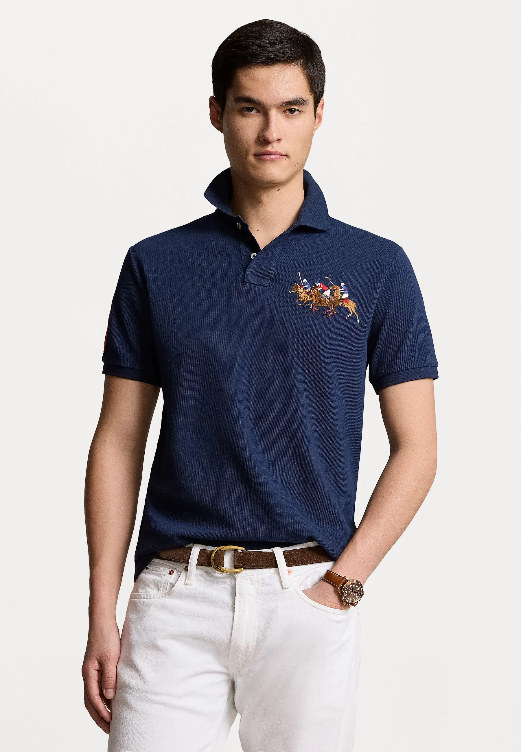 Polo Ralph Lauren CUSTOM SLIM FIT TRIPLE-PONY - Polo
