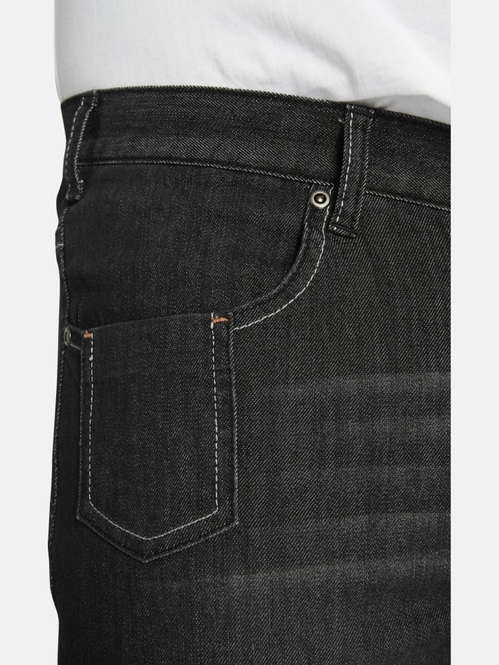 Charles Colby Tiefbundjeans BARON CASSANDER in schwarz günstig kaufen
