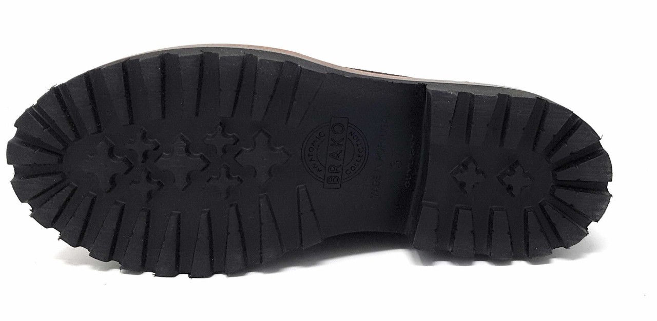 BRAKO Schnür-Stiefeletten grau