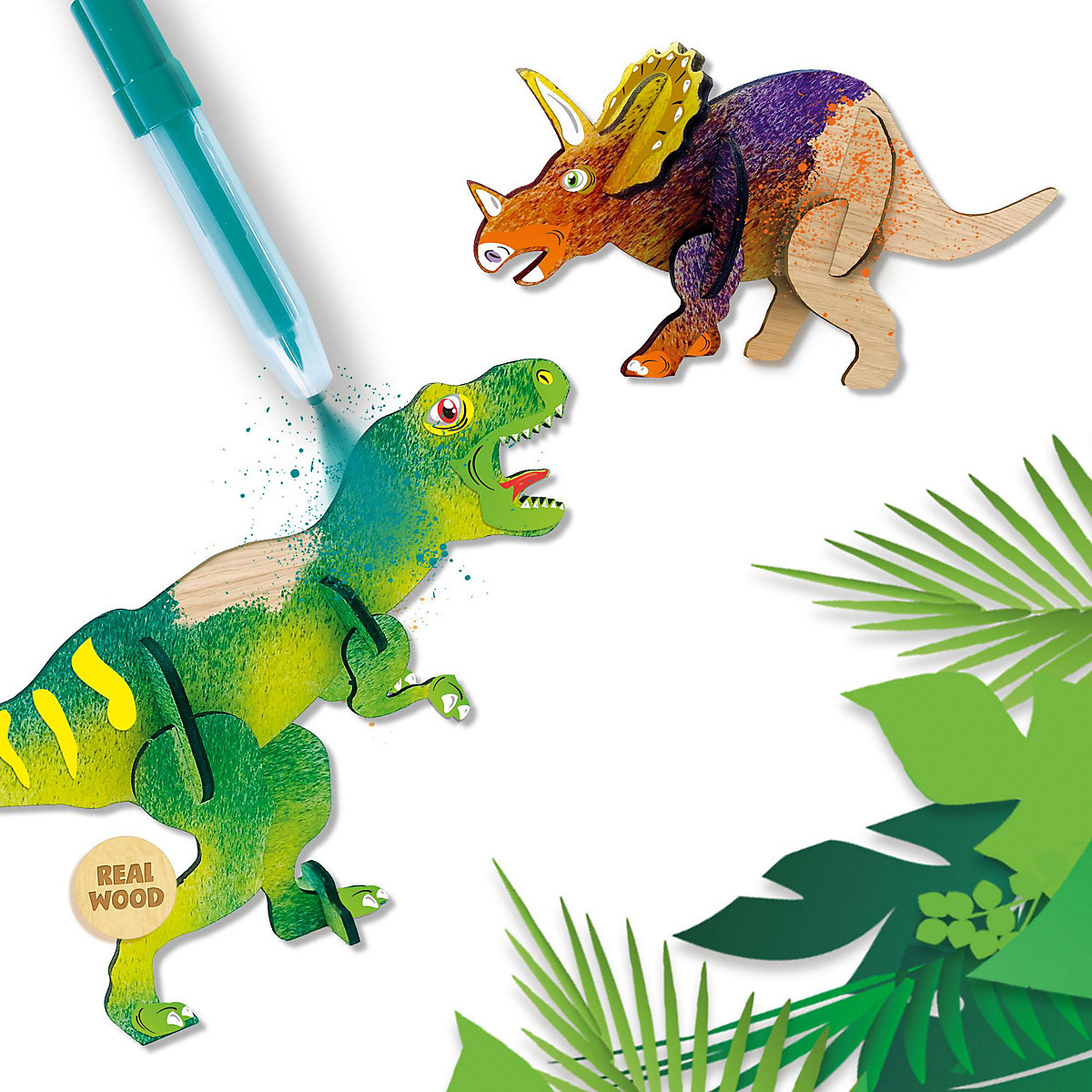 Kreativset Blow Airbrush Pens Dinos