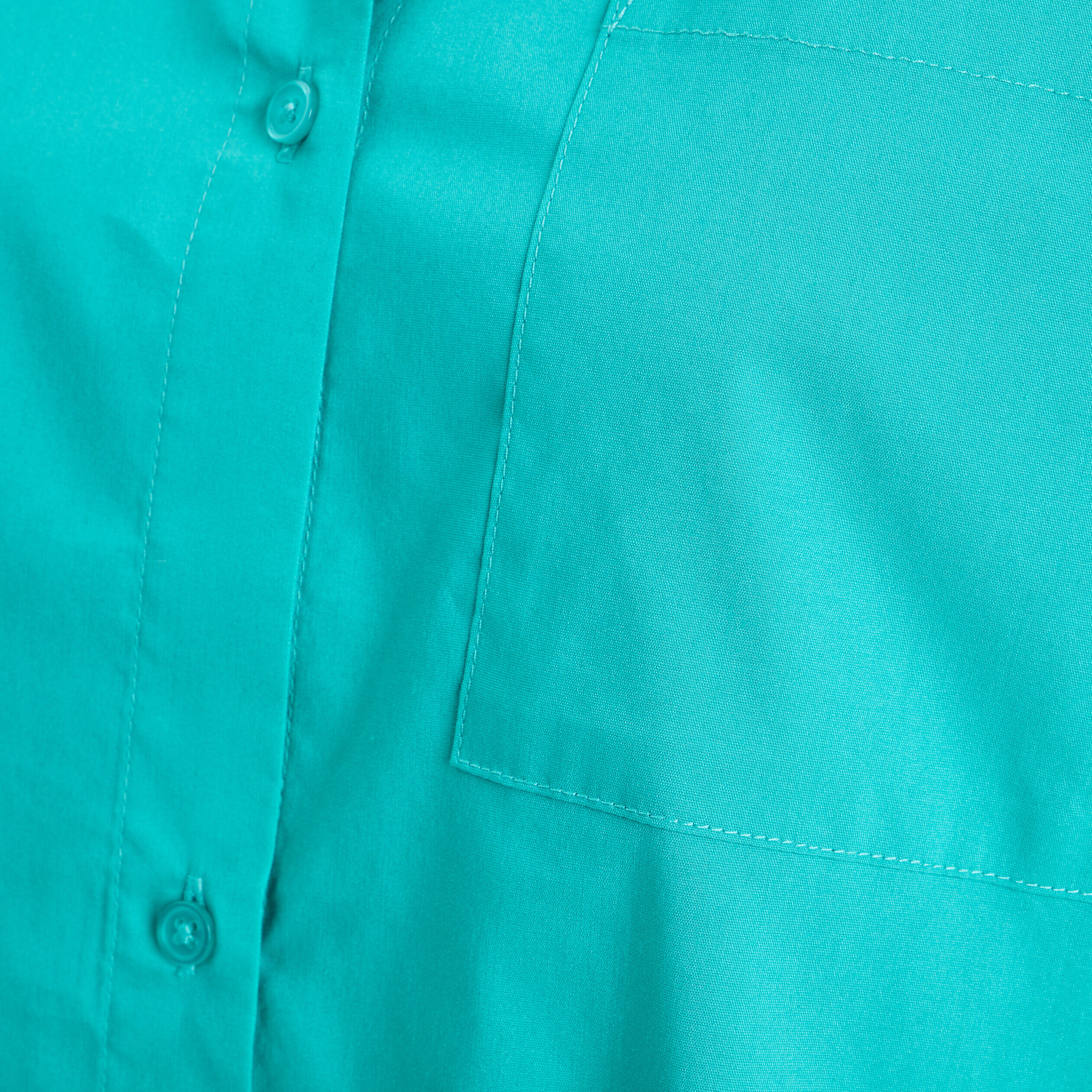 Chemise manches longues vert menthe femme | Cache Cache