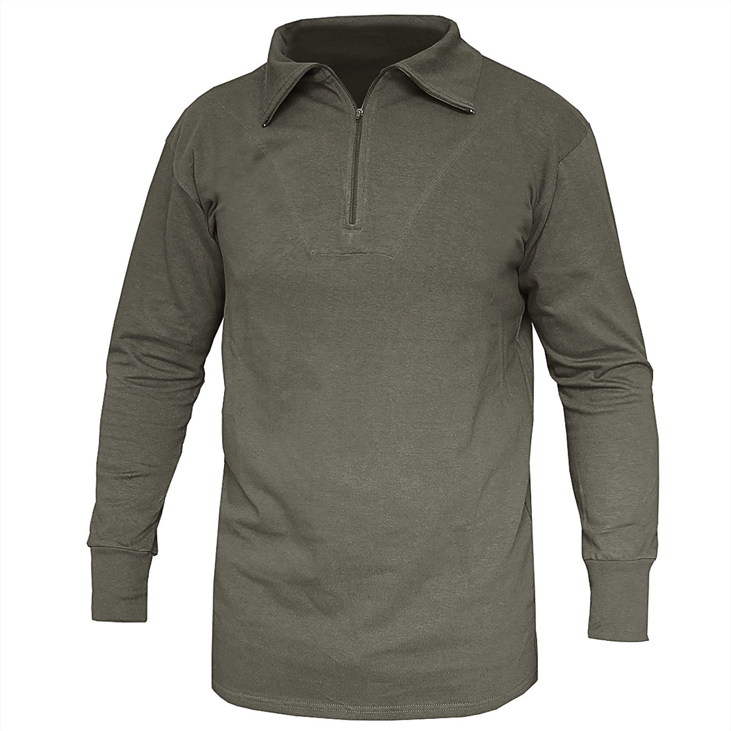 Bundeswehr Trikothemd m. RV Original gebraucht