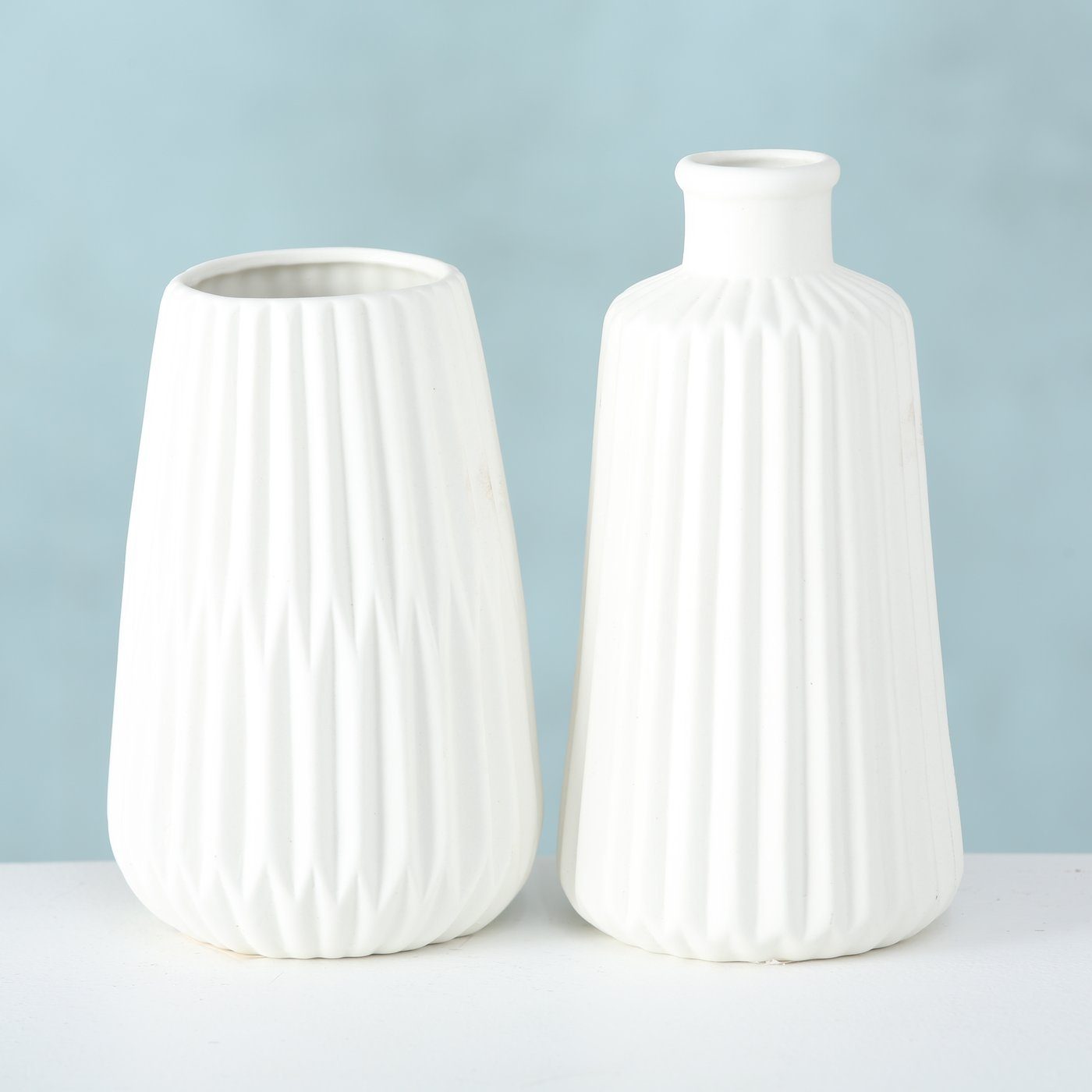 Wackadoo Living Dekovase Fresh (Set, 2 Vasen), Skandinavischer Charme