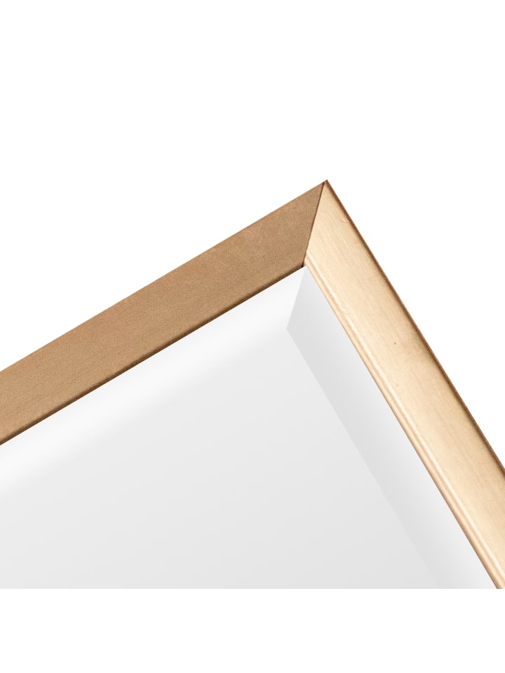 en.casa Wandspiegel Novoli in Gold (H)90cm (B)60cm günstig kaufen onesize