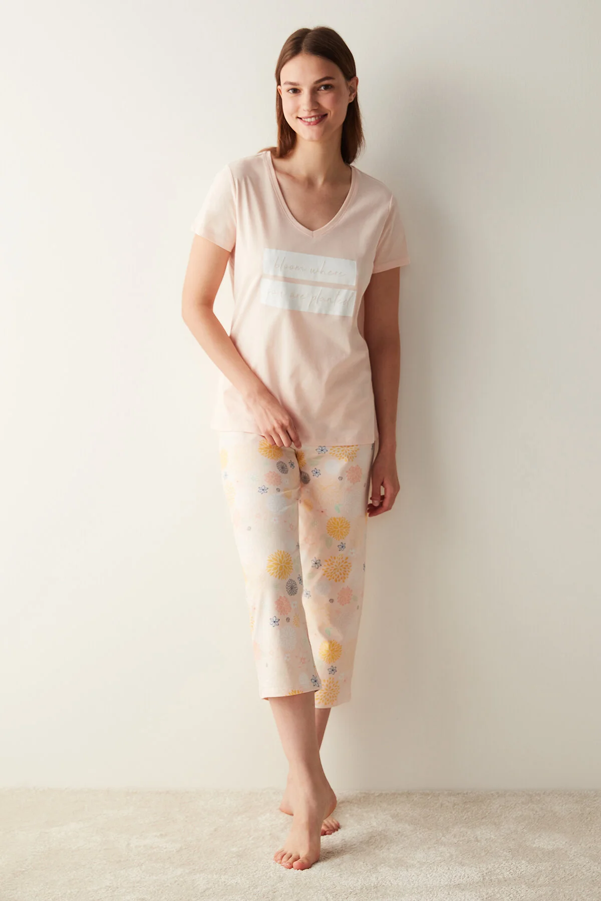 Penti  Bloom Capri-Pyjama-Set