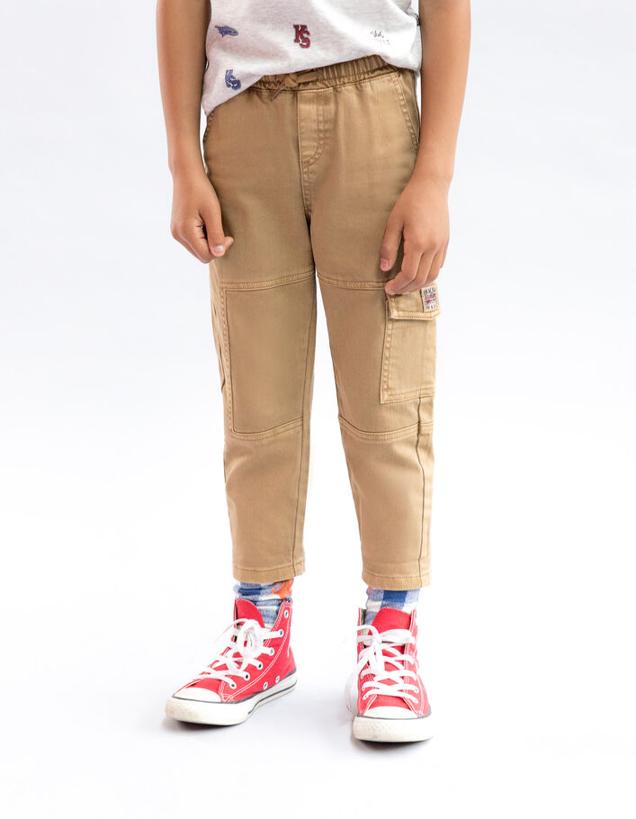 Jogger BATTLE camel garçon